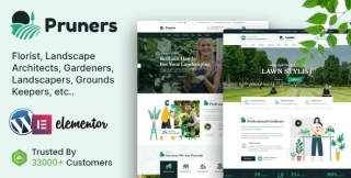 Pruners – WordPress-Vorlage Für Gartenlandschaftsgärtner
