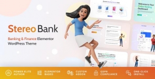 Stereo Bank – WordPress-Vorlage Für Unternehmen Und Finanzen