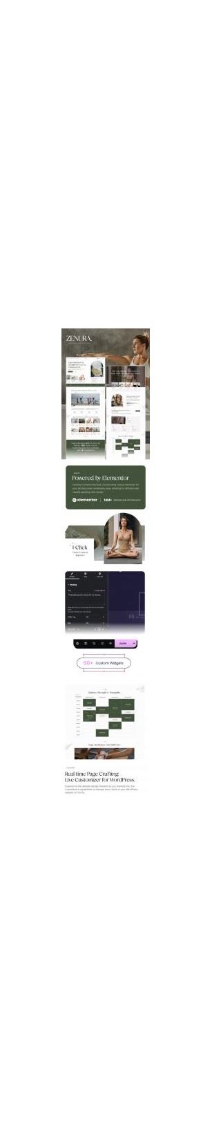 Zenura – Yoga-WordPress-Template