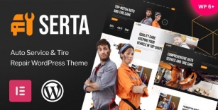 Serta – WordPress-Vorlage Für Autoservice Und Reifenreparatur