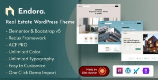 Endora – WordPress-Vorlage Für Immobilien