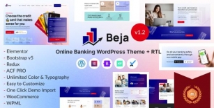 Beja – WordPress-Layout Für Bank-, Finanz- Und Fintech-Unternehmen