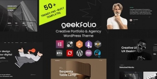 Geekfolio – Elementor-Kreativportfolio Und Agentur-WordPress-Vorlage