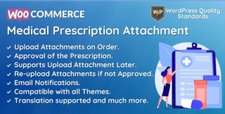WooCommerce-Anhang Für Medizinische Rezepte |  Bestellanhang