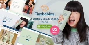 Tinybabies – Schönheitskosmetik Und Hautpflege Shopify-Layout