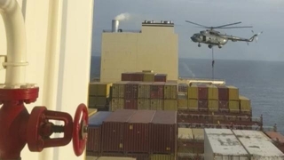 Iranian Commandos Seize An Israeli-linked Container Ship Near Strait Of Hormuz