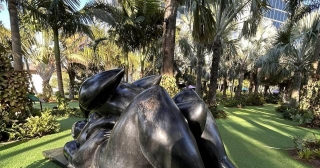 Una Visita Familiar Al Lake Nona Sculpture Garden De Orlando, Florida