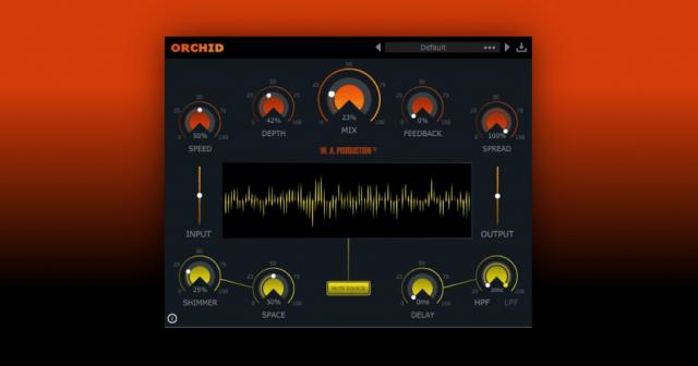 W.A. Production Orchid chorus plugin on sale for $3 USD!