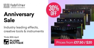 20th Anniversary Sale: Save 30% On FabFilter Plugins & Bundles