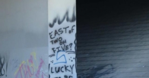 The Words Of The East Portland Prophets Are Written On Freeway Overpasses