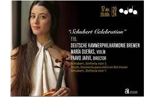 Die Deutsche Kammerphilharmonia under Paavo Järvi with Maria Dueñas in Schubert and Bruch