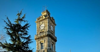 Morning Light At Dolmabahce Clock Tower