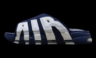 Nike Air More Uptempo Slide Olympic