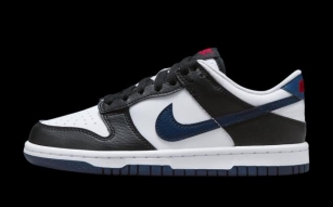 Nike Dunk Low Gs Midnight Navy University Red