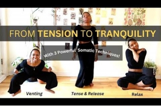 Healing Movement Exercise To RELEASE TENSION: Move Through Stress,anxiet...