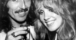 Candid Photographs Of Stevie Nicks Hanging Out With George Harrison In 1977