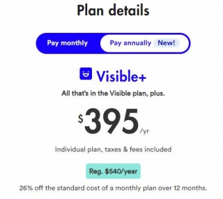 Visible Rolls Out New Annual Plans For Mobile Service