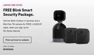 T-Mobile Offers Free Blink Smart Home Package With 5G Internet Switch