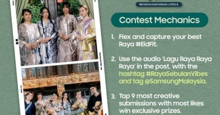 Share Your Family Raya Moments & Win With Samsung's Raya Sebulan Vibes!