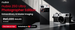 Nubia Z60 Ultra Photographer Edition Open Sale In Malaysia Starting From 4 April 2024!