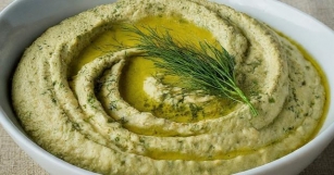 Herb Hummus With Dill