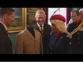 Queen Meets Royal Lancers For First Time As Colonel-in-Chief - YouTube - The Royal Family Channel - 22 APR 2024