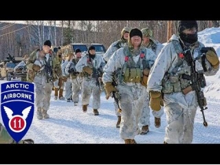 US Army. Soldiers Of The 11th Airborne Division During Winter Combat Exercises In Alaska - YouTube