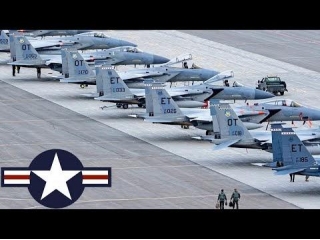 US Air Force. Powerful Fighter Jets During Northern Edge Military Exercise