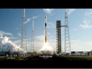 Blastoff! SpaceX Launches Classified USSF-124 Space Force Mission, Nails Landing. - Cape Canaveral Space Force Station - 14 February 2024