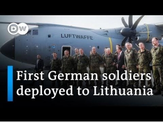 Germany Sends First Soldiers For Permanent Lithuania Force | DW News - 8 APR 2024