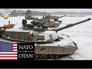 US Army, NATO. M1A2 Abrams Tanks During Preparations For Defence In Lithuania - YouTube