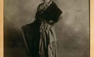 Police Photograph Of Geraldine Portica, Arrested For Violating Cross-Dressing Law In 1917
