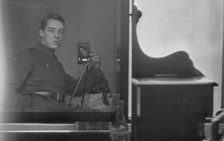 The Saddest Selfie: A Mirror Self-Portrait Taken By Gunner Thomas Baker In 1917