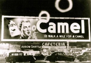 Apr. 28, 1941: The First Electric Animated Sign Was Placed On Broadway At 44th In New York City
