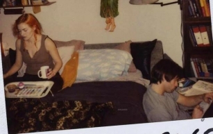 Polaroids Of Jim Carrey And Kate Winslet From The Set Of “Eternal Sunshine Of The Spotless Mind” (2004)