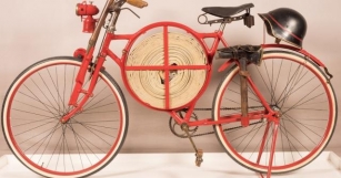 Firefighter Bicycle, Ca. 1905