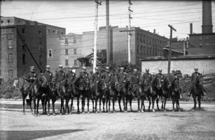 Vintage Photos Of The First Columbus Mounted Police Unit In 1922