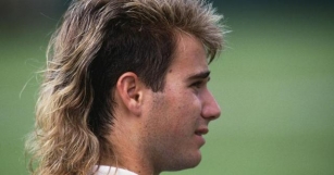 Andre Agassi Had One Of The Best Mullets Of The 1980s