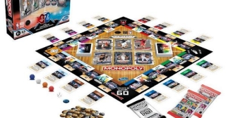 Monopoly Prizm NBA 2nd Edition: Board Game With NBA Trading Cards